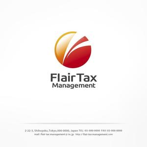 H-Design (yahhidy)さんの会計事務所 「Flair　Tax　Management」のロゴへの提案