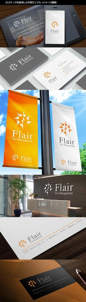 Thunder Gate design (kinryuzan)さんの会計事務所 「Flair　Tax　Management」のロゴへの提案