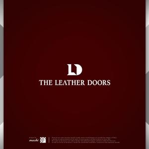 machi (machi_2014)さんのレザーセレクトショップ「THE LEATHER DOORS」のロゴ制作依頼への提案