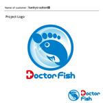 DESIGN DIVE (mstk0711)さんの「DoctorFish」のロゴ作成　キャラクターも同時募集への提案