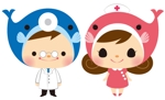 yabunao (yabunao)さんのドクターフィッシュのキャラクター製作　ロゴも同時募集！への提案