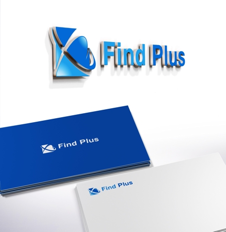 Riku5555 (RIKU5555)さんの輸入商品販売のショップ名『Find Plus』のロゴへの提案