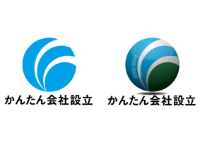 日和屋 hiyoriya (shibazakura)さんのサイト「かんたん会社設立」のロゴへの提案