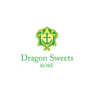 saracaさんの「DRAGON SWEETS KOBE ドラゴンスイーツ神戸」のロゴ作成への提案