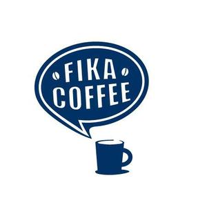 Tomo (ryout)さんのオシャレな自家焙煎のコーヒー屋「FIKA　COFFEE」のロゴへの提案