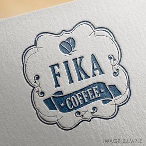 無彩色デザイン事務所 (MUSAI)さんのオシャレな自家焙煎のコーヒー屋「FIKA　COFFEE」のロゴへの提案