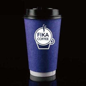 トランプス (toshimori)さんのオシャレな自家焙煎のコーヒー屋「FIKA　COFFEE」のロゴへの提案
