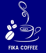 n_h_mariさんのオシャレな自家焙煎のコーヒー屋「FIKA　COFFEE」のロゴへの提案