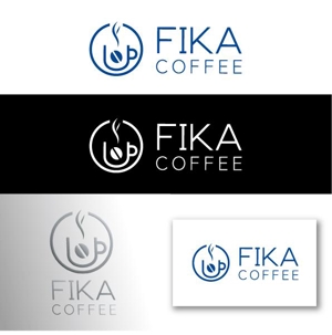 ama design summit (amateurdesignsummit)さんのオシャレな自家焙煎のコーヒー屋「FIKA　COFFEE」のロゴへの提案