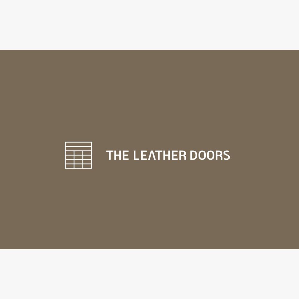 レザーセレクトショップ「THE LEATHER DOORS」のロゴ制作依頼