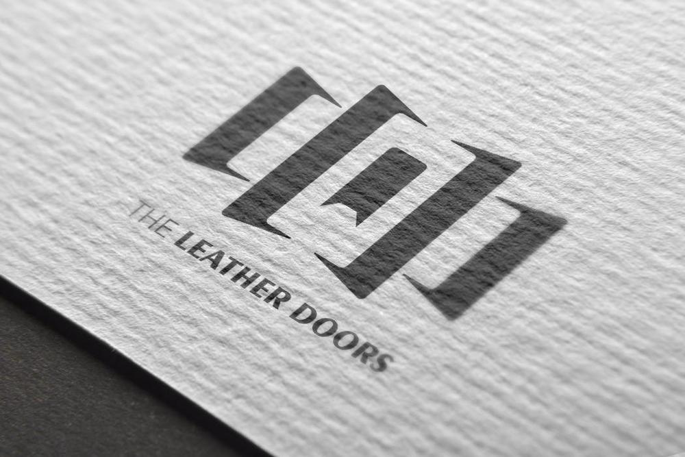 レザーセレクトショップ「THE LEATHER DOORS」のロゴ制作依頼