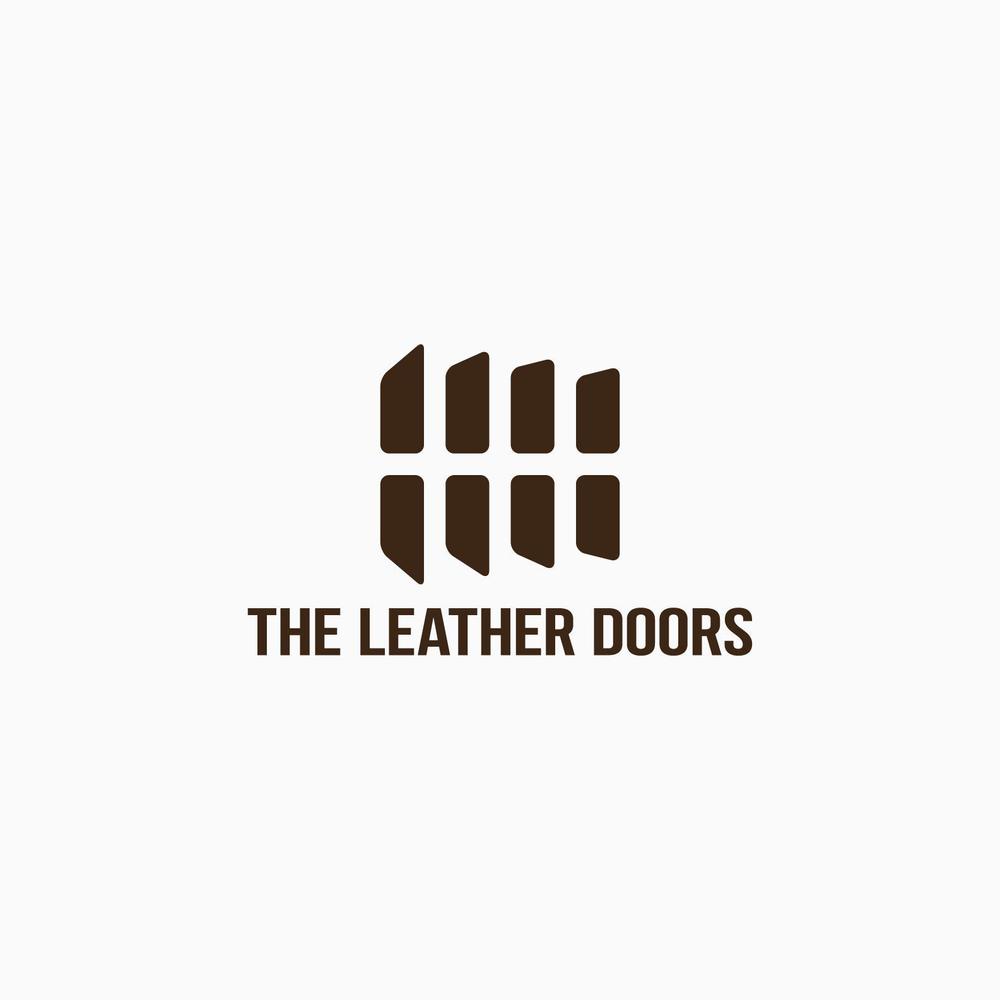 レザーセレクトショップ「THE LEATHER DOORS」のロゴ制作依頼