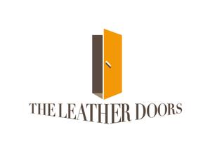 田寺　幸三 (mydo-thanks)さんのレザーセレクトショップ「THE LEATHER DOORS」のロゴ制作依頼への提案