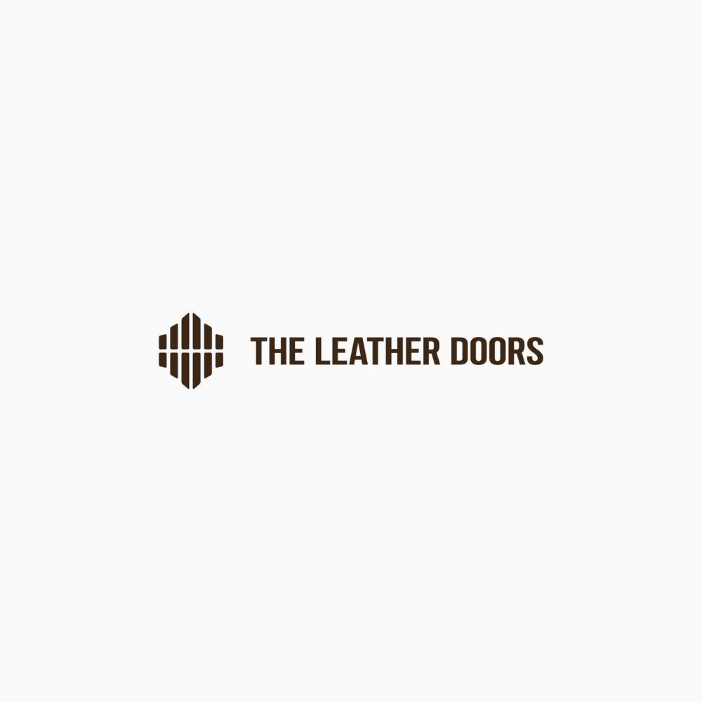 レザーセレクトショップ「THE LEATHER DOORS」のロゴ制作依頼