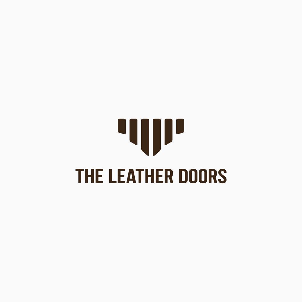 レザーセレクトショップ「THE LEATHER DOORS」のロゴ制作依頼