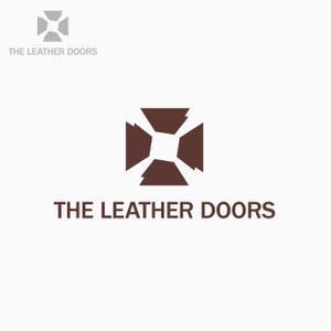 flyingman (flyingman)さんのレザーセレクトショップ「THE LEATHER DOORS」のロゴ制作依頼への提案