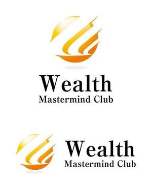 waami01 (waami01)さんのワークショップタイトル「Wealth Mastermind Club」 のロゴへの提案