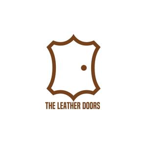 akitake514さんのレザーセレクトショップ「THE LEATHER DOORS」のロゴ制作依頼への提案