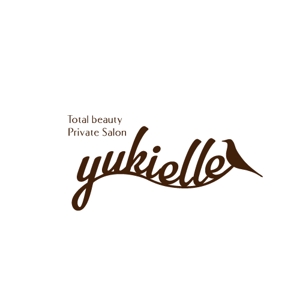 いとデザイン / ajico (ajico)さんのプライベートエステサロン「yukielle」のロゴへの提案