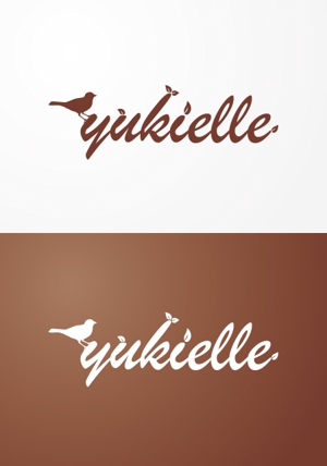 Kiwi Design (kiwi_design)さんのプライベートエステサロン「yukielle」のロゴへの提案