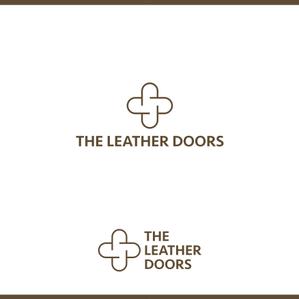 tokko4 ()さんのレザーセレクトショップ「THE LEATHER DOORS」のロゴ制作依頼への提案