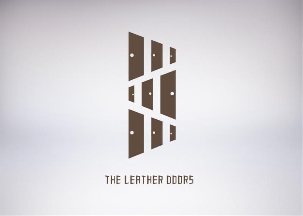 レザーセレクトショップ「THE LEATHER DOORS」のロゴ制作依頼