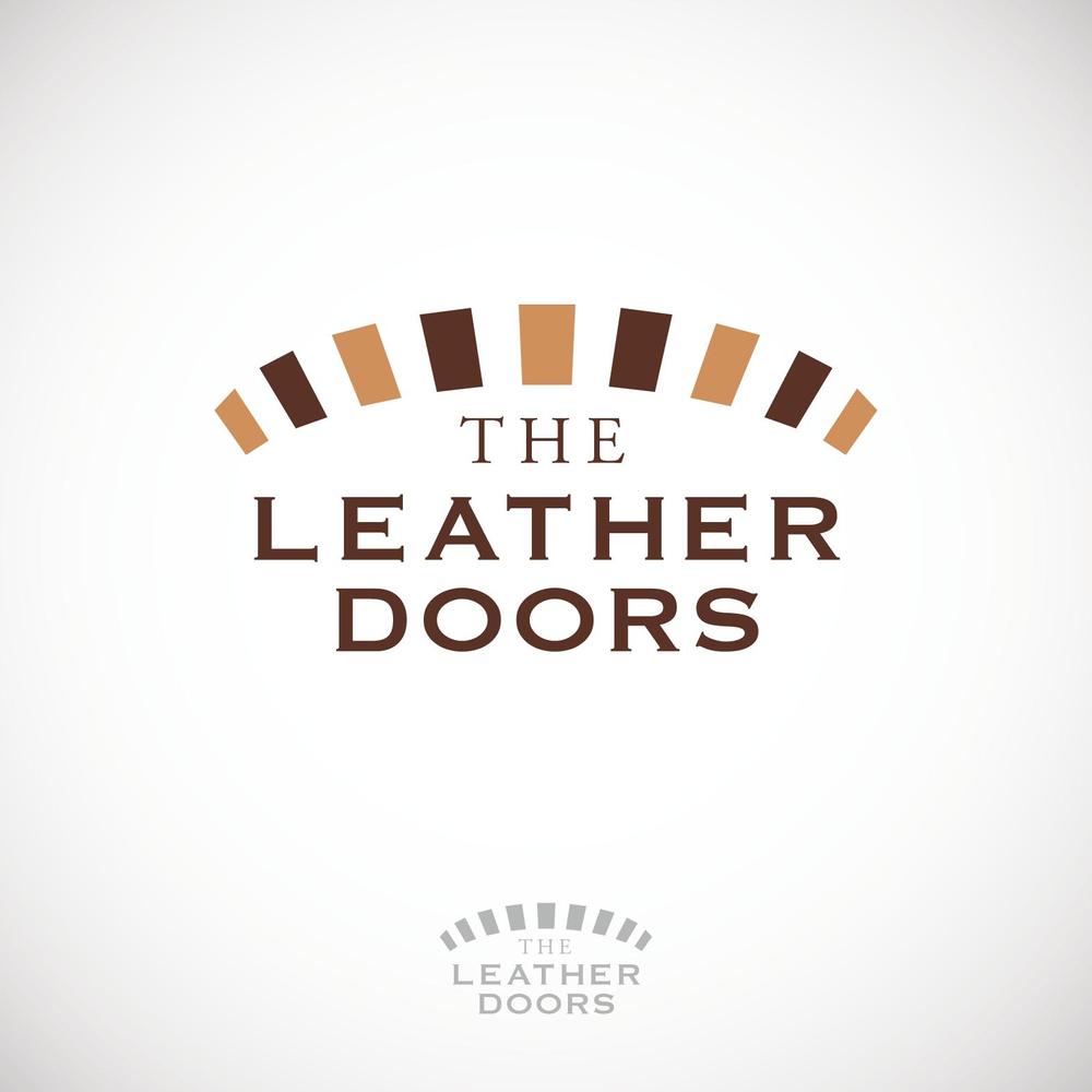 レザーセレクトショップ「THE LEATHER DOORS」のロゴ制作依頼