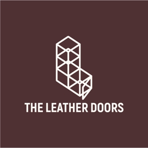 DeeDeeGraphics (DeeDeeGraphics)さんのレザーセレクトショップ「THE LEATHER DOORS」のロゴ制作依頼への提案