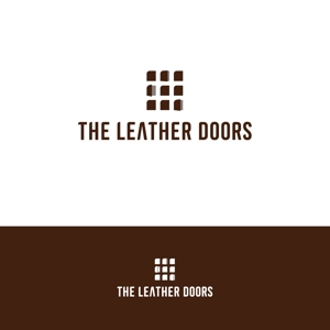 SSC (riicocco)さんのレザーセレクトショップ「THE LEATHER DOORS」のロゴ制作依頼への提案