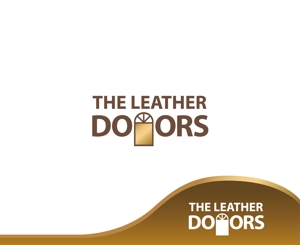 IandO (zen634)さんのレザーセレクトショップ「THE LEATHER DOORS」のロゴ制作依頼への提案
