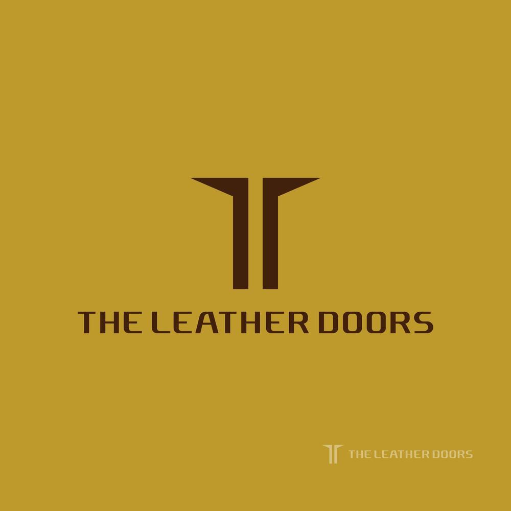 レザーセレクトショップ「THE LEATHER DOORS」のロゴ制作依頼