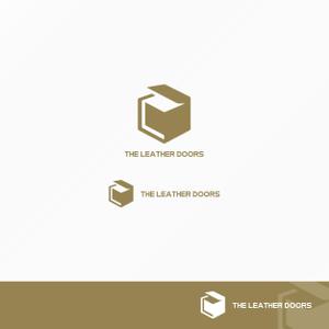 yyboo (yyboo)さんのレザーセレクトショップ「THE LEATHER DOORS」のロゴ制作依頼への提案