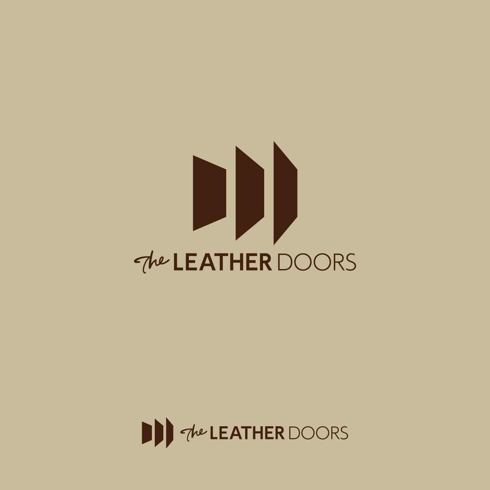 レザーセレクトショップ「THE LEATHER DOORS」のロゴ制作依頼