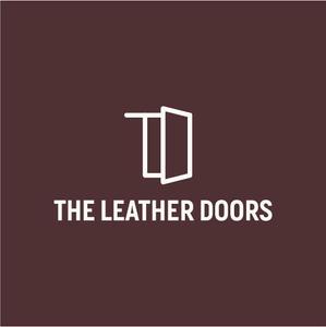 DeeDeeGraphics (DeeDeeGraphics)さんのレザーセレクトショップ「THE LEATHER DOORS」のロゴ制作依頼への提案