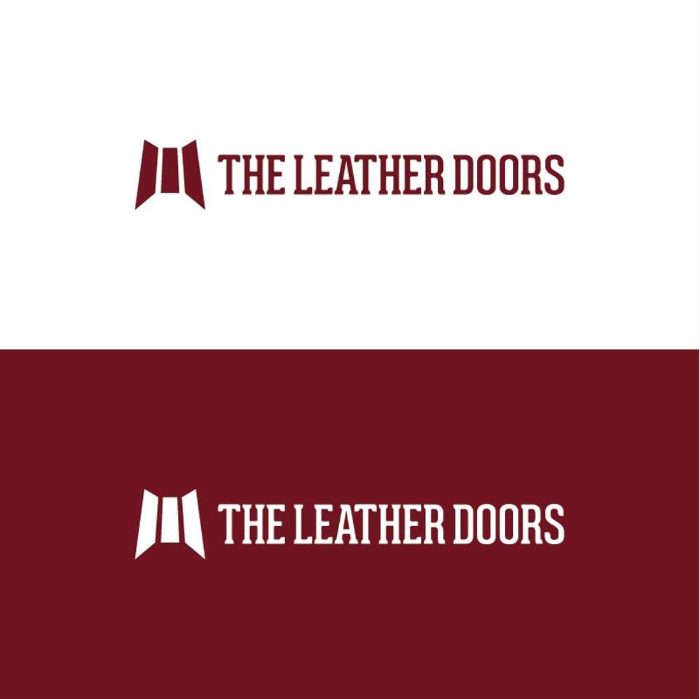 レザーセレクトショップ「THE LEATHER DOORS」のロゴ制作依頼