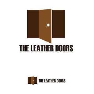 kora３ (kora3)さんのレザーセレクトショップ「THE LEATHER DOORS」のロゴ制作依頼への提案