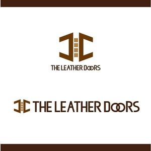 IKOHS DESIGN (ikohs-design)さんのレザーセレクトショップ「THE LEATHER DOORS」のロゴ制作依頼への提案