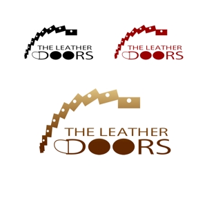 Ano-Ano (anoano)さんのレザーセレクトショップ「THE LEATHER DOORS」のロゴ制作依頼への提案