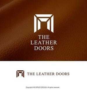 Not Found (m-space)さんのレザーセレクトショップ「THE LEATHER DOORS」のロゴ制作依頼への提案