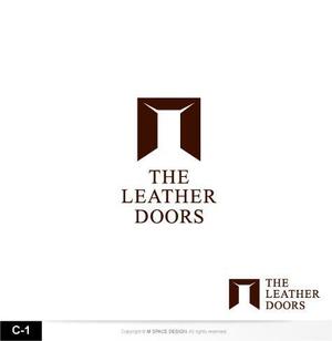 Not Found (m-space)さんのレザーセレクトショップ「THE LEATHER DOORS」のロゴ制作依頼への提案