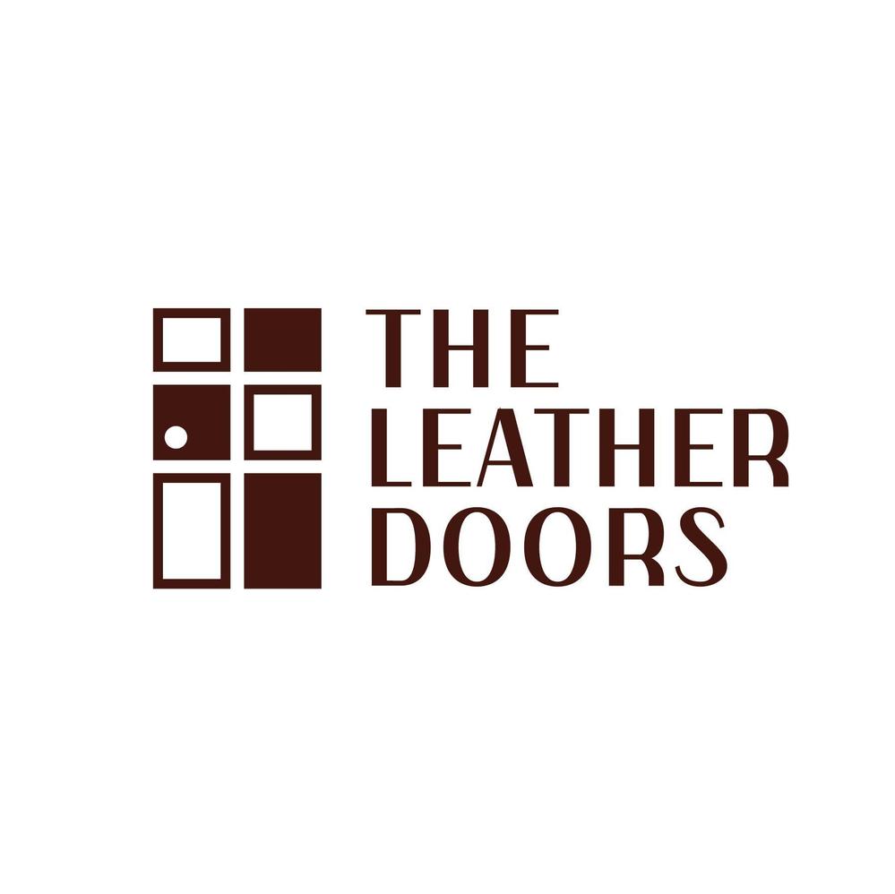 レザーセレクトショップ「THE LEATHER DOORS」のロゴ制作依頼