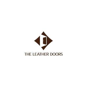 Wells4a5 (Wells4a5)さんのレザーセレクトショップ「THE LEATHER DOORS」のロゴ制作依頼への提案