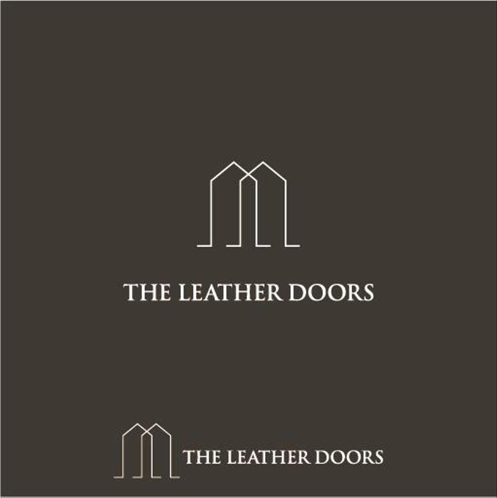 レザーセレクトショップ「THE LEATHER DOORS」のロゴ制作依頼