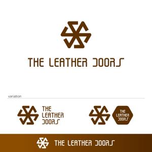 KODO (KODO)さんのレザーセレクトショップ「THE LEATHER DOORS」のロゴ制作依頼への提案