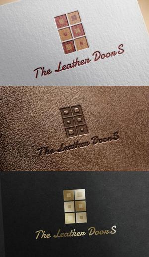 ELDORADO (syotagoto)さんのレザーセレクトショップ「THE LEATHER DOORS」のロゴ制作依頼への提案