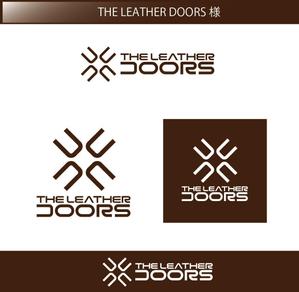 FISHERMAN (FISHERMAN)さんのレザーセレクトショップ「THE LEATHER DOORS」のロゴ制作依頼への提案