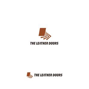Hdo-l (hdo-l)さんのレザーセレクトショップ「THE LEATHER DOORS」のロゴ制作依頼への提案