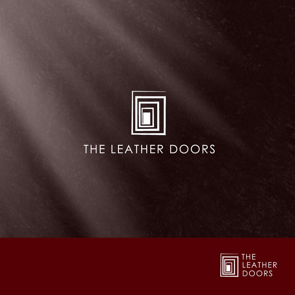 レザーセレクトショップ「THE LEATHER DOORS」のロゴ制作依頼