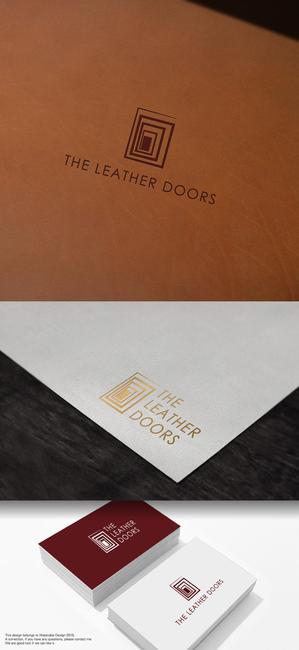 Watanabe.D (Watanabe_Design)さんのレザーセレクトショップ「THE LEATHER DOORS」のロゴ制作依頼への提案