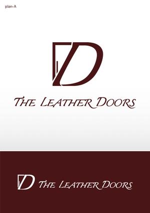 Hallelujah　P.T.L. (maekagami)さんのレザーセレクトショップ「THE LEATHER DOORS」のロゴ制作依頼への提案